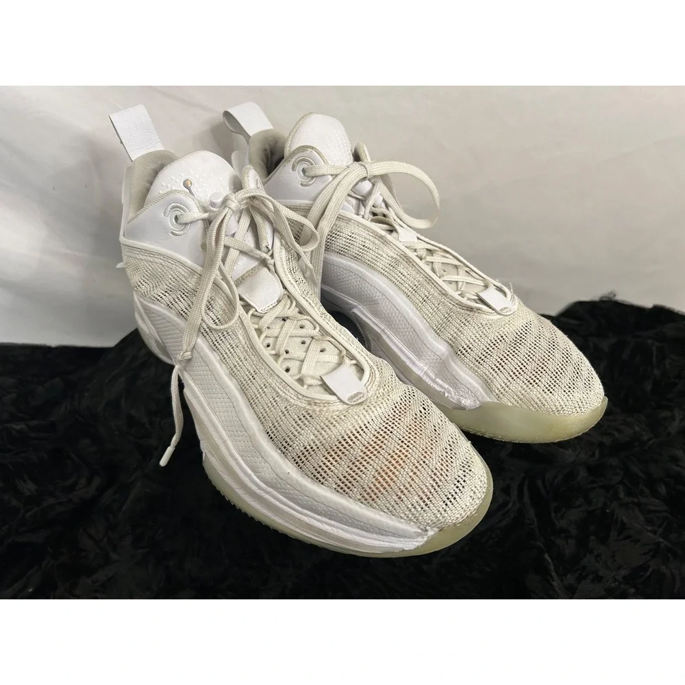 Nike Air Jordan XXXVI 36 Low Pure Money Mens Sz 15‎ White Silver DH0833-101